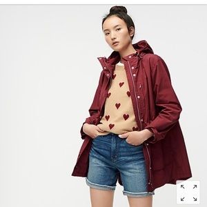 Jcrew perfect rain jacket
